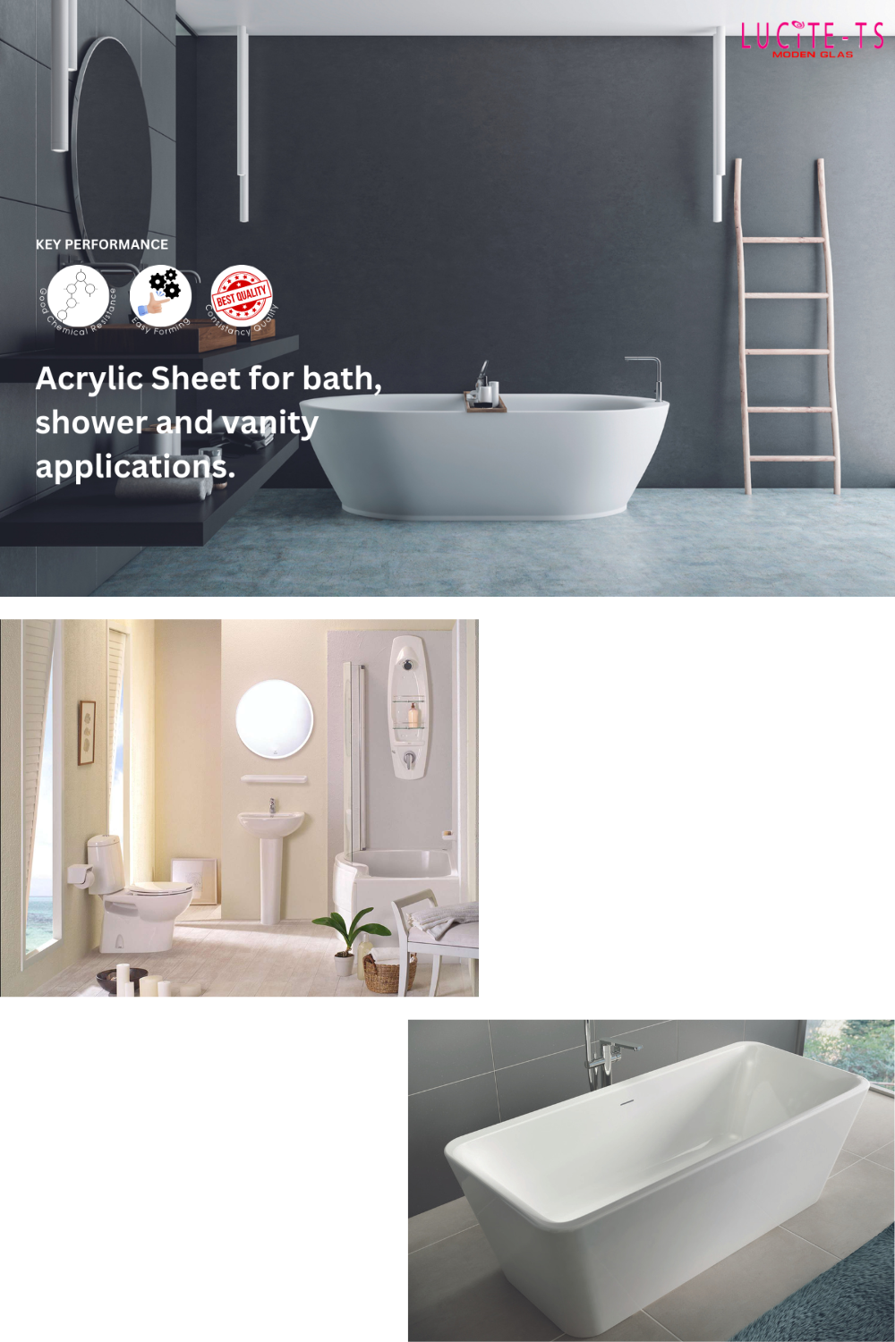 lucite ts Sanitary Ware